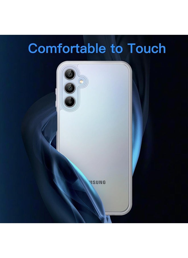 SNBFA Clear Phone Case for Samsung Galaxy A15 5G / 4G 6.5-Inch, Flexible TPU frame and PC Back Protective Slim Phone Cover, Anti-Fingerprints  - Image 4