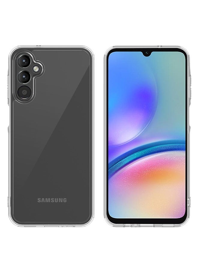 SNBFA Clear Phone Case for Samsung Galaxy A15 5G / 4G 6.5-Inch, Flexible TPU frame and PC Back Protective Slim Phone Cover, Anti-Fingerprints  - Image 2