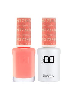 DAISY DND DND Gel Polish Set, Pink Collection, UV/LED GelPolish and Air Dry Nail Lacquer, Matching Chip-Free Polish Duo, 0.5 Fl Oz Each 