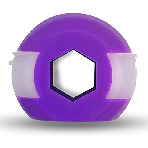 FIT PICK Pro Jawline Exerciser Tool Men&Women,Tones Face,Jaw&Neck,Jaw Exerciser Help Defines Jawline,Jawline Exerciser Helps Reduce Craving Stress Jaw Liner Tools For Men&Women,Jawline Shaper (Purple, Intermediate-Advanced) (Intermediate-Advanced (Purple)) - Image 5