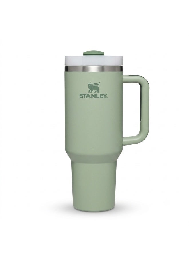 Twisoo Stanley Quencher H2.0 FlowState Tumbler – 40oz 304 Stainless Steel Vacuum Insulated Cup with Handle, Reusable Straw & Leak-Resistant Lid – Double Wall Travel Mug for Hot & Cold Drinks - Image 1