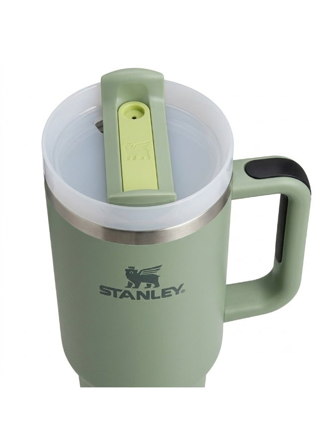 Twisoo Stanley Quencher H2.0 FlowState Tumbler – 40oz 304 Stainless Steel Vacuum Insulated Cup with Handle, Reusable Straw & Leak-Resistant Lid – Double Wall Travel Mug for Hot & Cold Drinks - Image 2
