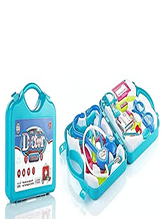 Doctor Play Set with Foldable Suitcase – Compact Medical Toy Kit for Kids  - Image 1