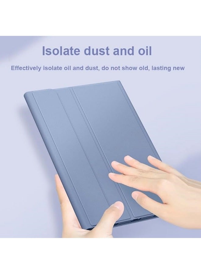 Keyboard Case for Xiaomi Pad 6/6 Pro 11.0 Inch Tablet, Invisible Pen Slot,Keyboard Case Cover with Cute Round Key Detachable TouchPad Keyboard u0026 Mouse - Image 2
