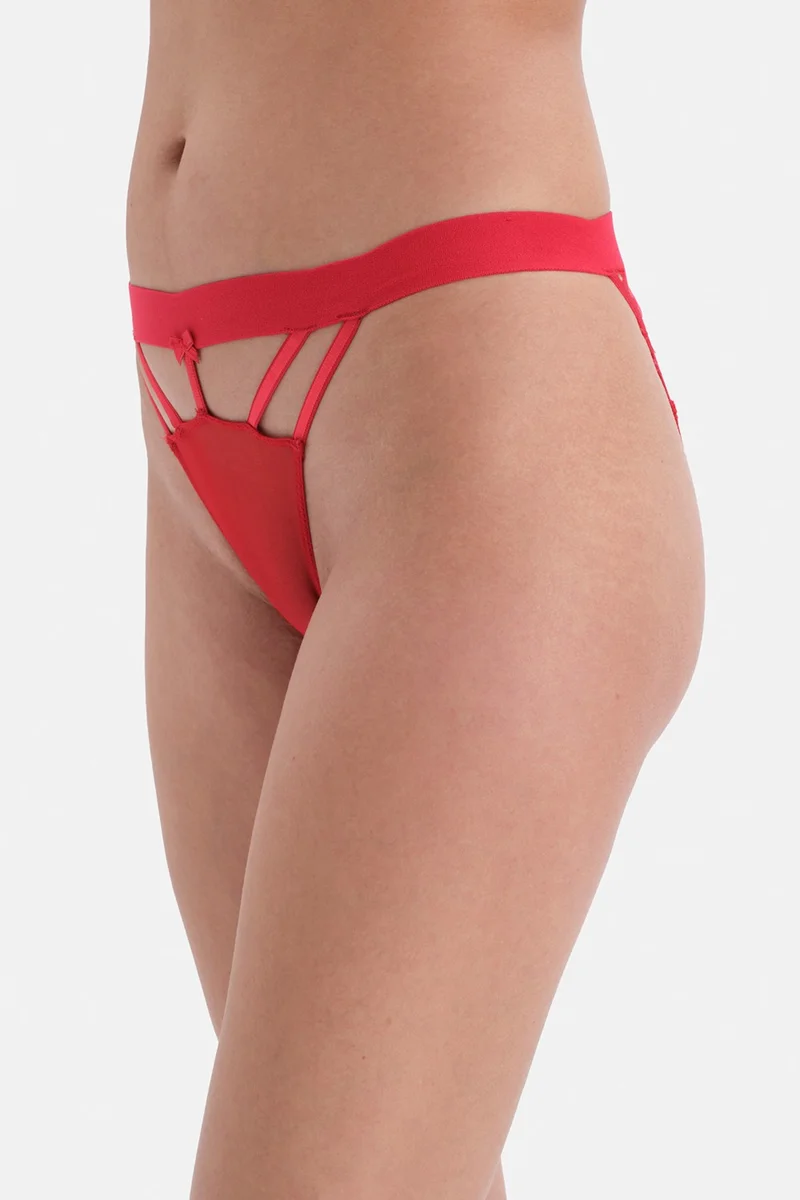 داجي Red Rope Detailed Net Brazillian