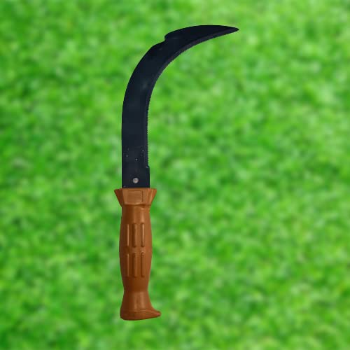 Meena Enterprises Meena Enterprises Pruning Saw Fiber Handle Traditional Handsaw Light Weight for Grass CuttingLawn CuttingTree Cutting Gardening and Agriculture Purpose Hand powered  - Image 3