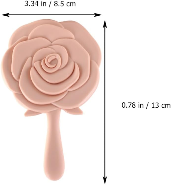 General compatible design MAGICLULU 2pcs Portable Rose Shaped Handheld Cosmetic Mirrors Small Vanity Mirrors for Travel and Student Dormitory Use Working day delivery service Surface safe Ready post purchase fulfill Multi usage Full village delivery cover Diverse purchase options Batch uniform stable quality Cleaner resistant Long term storage compatible Air & land transit compatible General standard crafted Reinforced edge Modern color selections Backup reserve local stock Field tested quality General purpose premium build Assorted trendy color picks Wide use compliant quality Stable local goods source N/S/C nationwide deliver Fade proof All consumer tier purchase options Matte anti slip finish Multi stock guarantee supply - Image 2