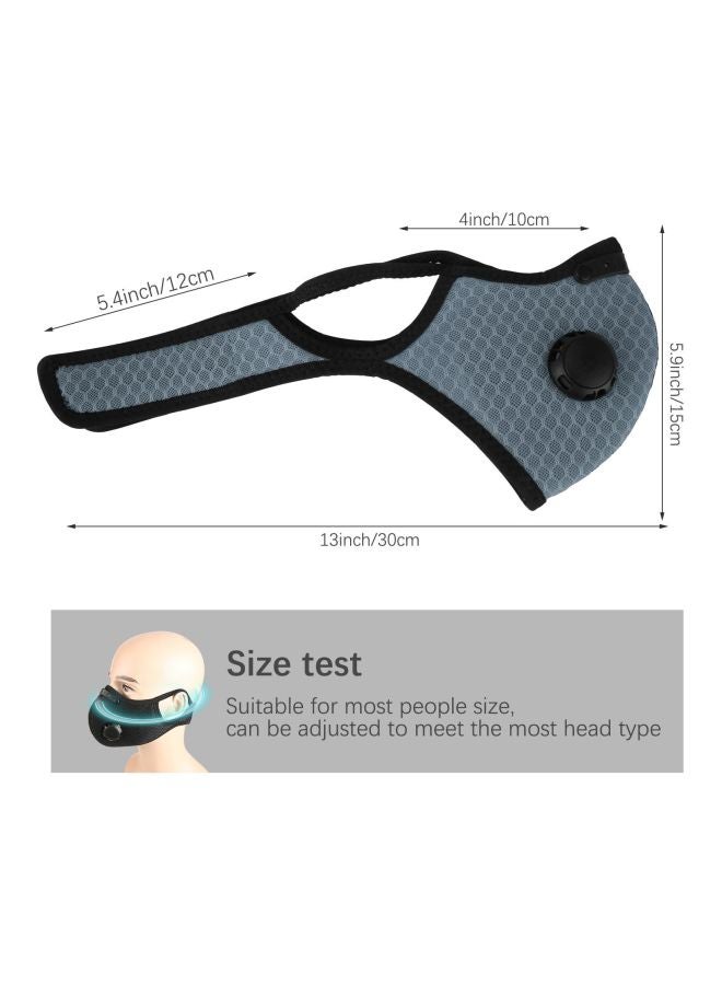 TOMSHOO Activated Carbon Filter Pad Mask - Image 2