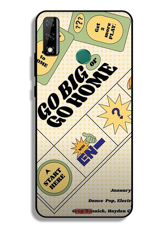 Tolwak Huawei Y8s Protective Case Cover Go Big Or Go Home - Image 2