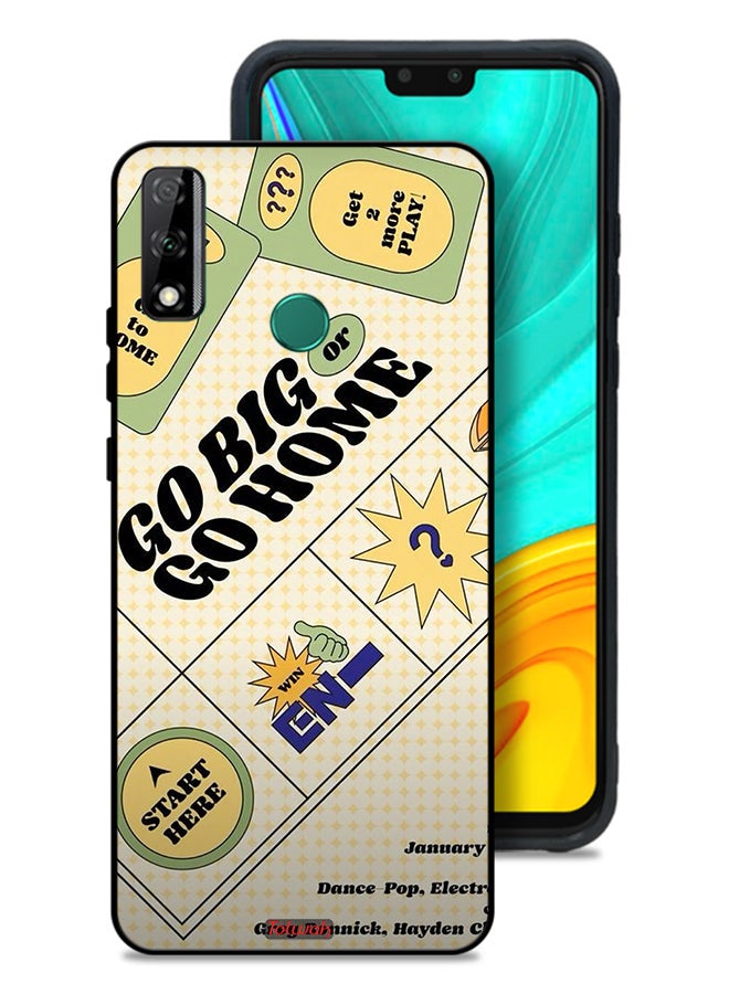 Tolwak Huawei Y8s Protective Case Cover Go Big Or Go Home - Image 1