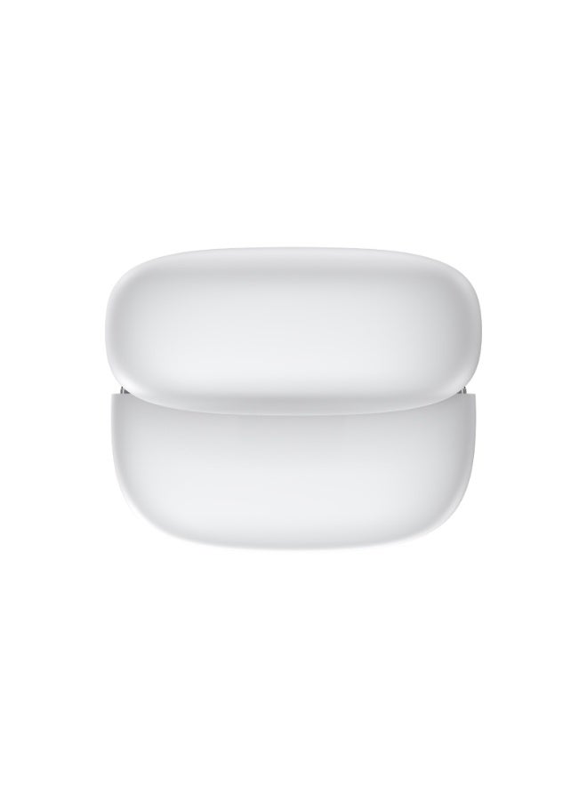 TCH Wireless Earbuds L10 ANC WHITE - Active Noise Cancellation, HiFi Audio Sound Quality, Powerful Bass, Bluetooth 5.3 with AI Calls, 4 Mics, IPX4 Water Resistant, 30H Battery Standby, LED Display, Smart Touch Controls- Android-IOS - Image 4