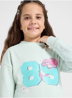 Disney Mermaid Graphic Sweat Shirt  - Image 3