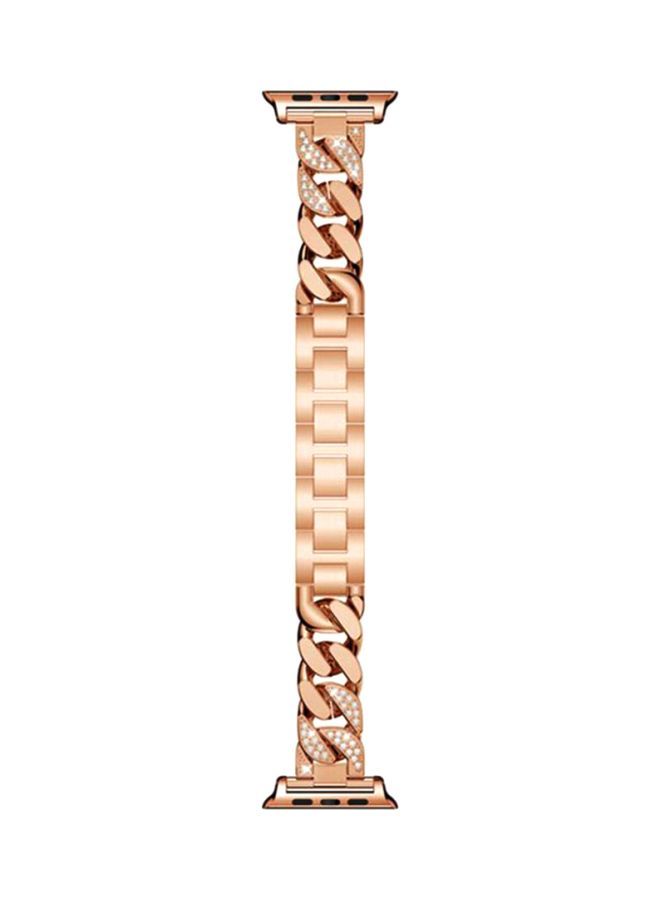 NIBEMINENT Replacement Band For Apple Watch Series 1/2/3/4 40mm Rose Gold  - Image 1