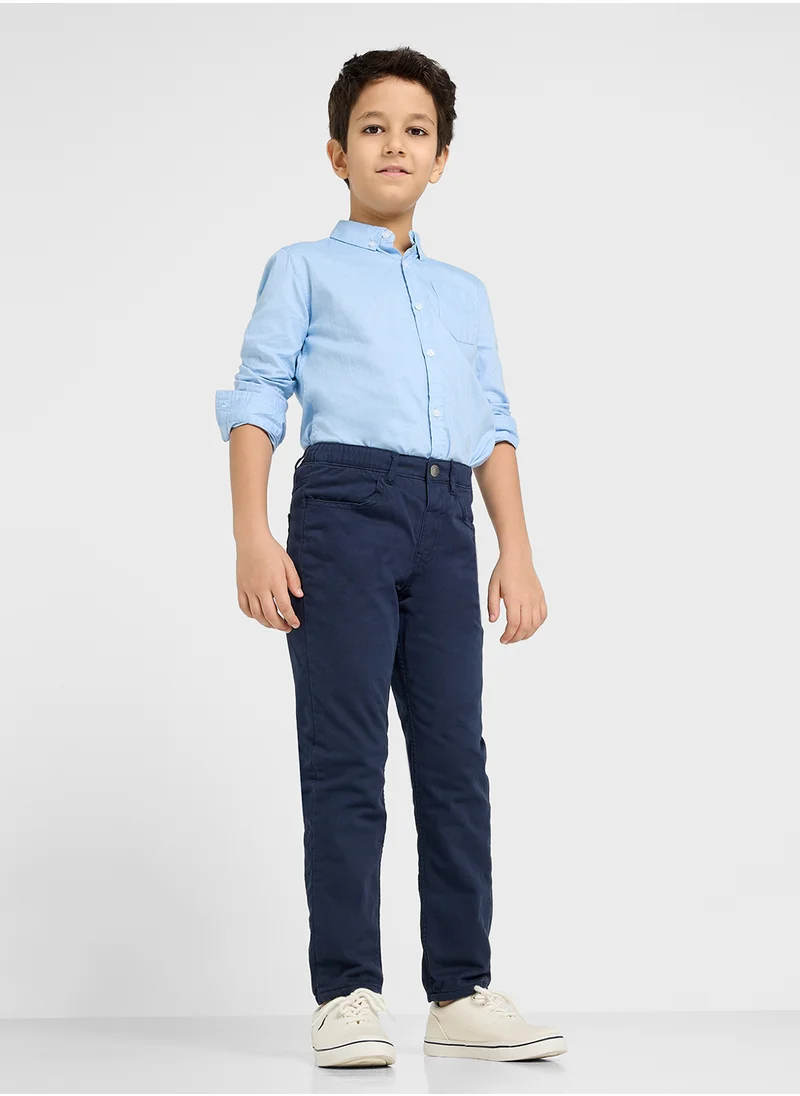 ريبلز مع نمشي BOYS FULL SLEEVE SHIRT