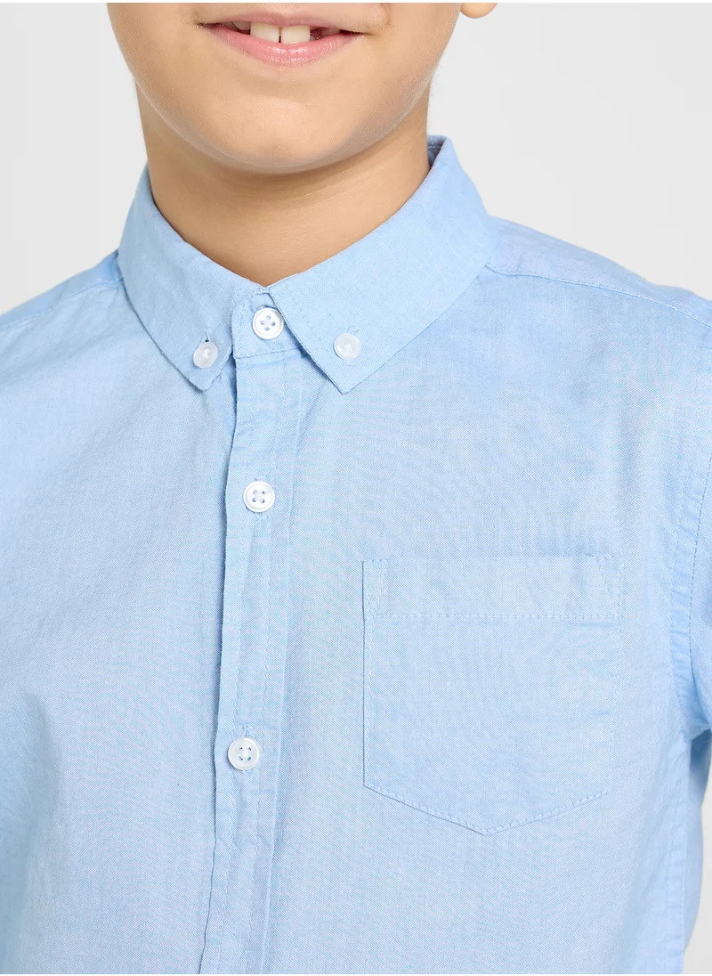 ريبلز مع نمشي BOYS FULL SLEEVE SHIRT