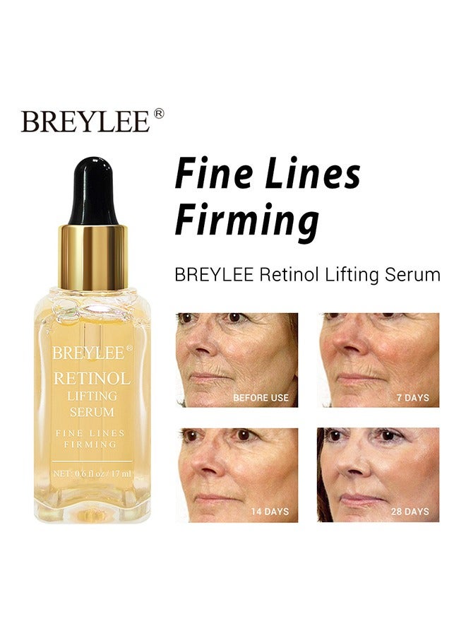 Breylee Retinol Lifting Serum，Anti-Wrinkle 17ml, Fine lines Firming，Hydrating Serum Moisturizing Serum Face Serum Hydrating with Retinol，Alcohol Free Facial Serum for Skin Care - Image 1