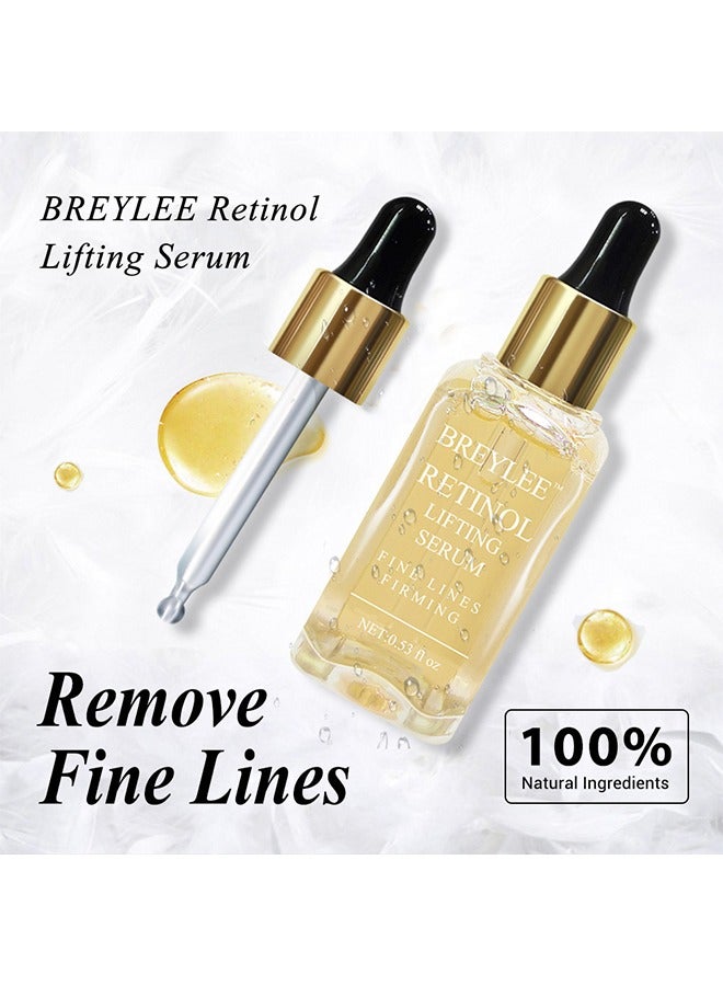 Breylee Retinol Lifting Serum，Anti-Wrinkle 17ml, Fine lines Firming，Hydrating Serum Moisturizing Serum Face Serum Hydrating with Retinol，Alcohol Free Facial Serum for Skin Care - Image 3