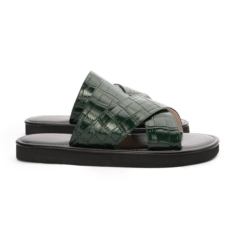 Arabic Sharqi Sandals | Olive | Sandals Traditional footwear - Image 2