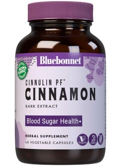 Bluebonnet Nutrition Bluebonnet Nutrition Blue Bonnet Cinnulin PF Cinnamon Bark Extract Capsules  - Image 1