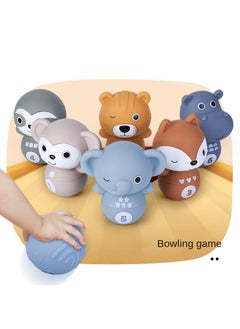 Y&D Soft Rubber Building Blocks Children's Educational Stacking Bowling Toys-  - Image 3