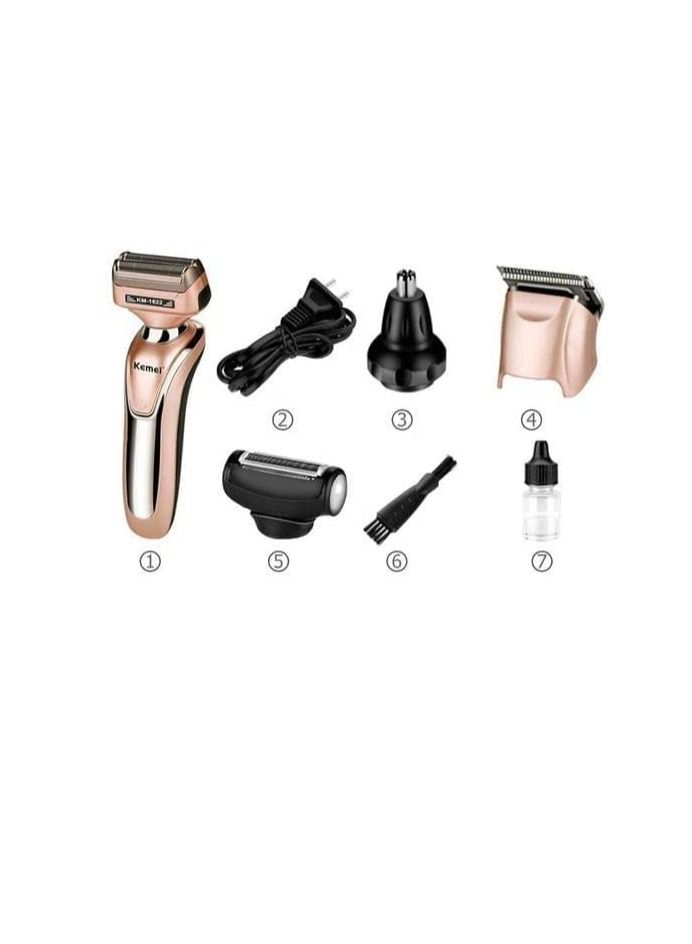 Rechargeable Electric All-In-One Trimmer Kit Black/Silver/Clear - Image 3