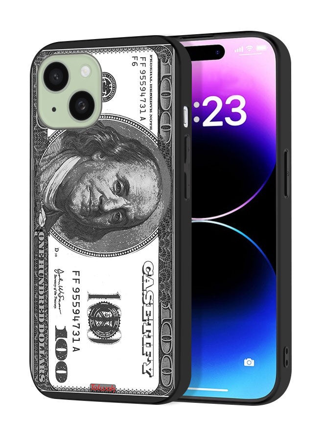 Tolwak Apple iPhone 15 Protective Case Cover Dollar Pattern - Image 1
