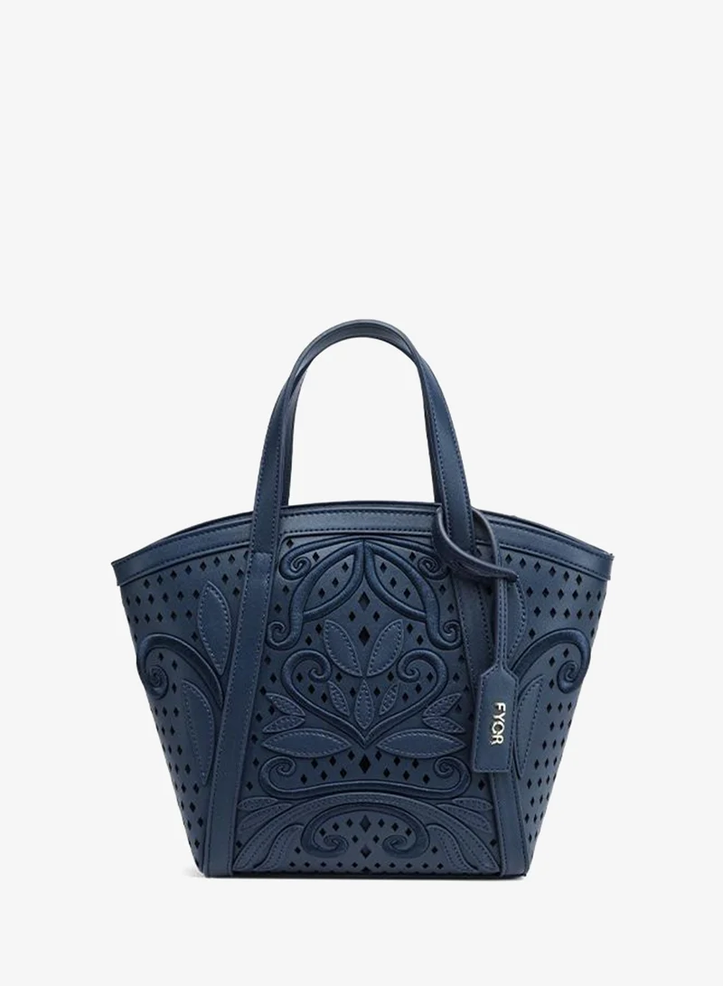 فايور Stylish Grained Minimalist Tote Bag DR 010