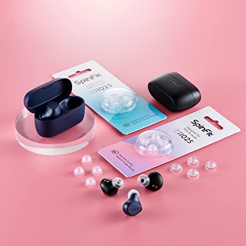 SpinFit CP1025- ML/M- Medical Grade Silicone Patented Ear Tips, Secure Fit and Supreme Comfort Fits MTW3, Galaxy Buds 2, Soundcore Space A40 & More (2 Pairs) (for Nozzle Diameter from 4-5.5mm) - Image 5