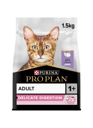 Adult Delicate Digestion Dry Cat Food With Turkey