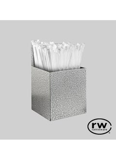 Rattleware Rattleware Extended Basic Holder- Premium & Elegant Stainless Steel - Dishwasher Safe - Ideal for Home, Cafe, Restaurant, Hotel, Office, or Commercial Establishment (4″ x 4″ x 7.5″)  - Image 4