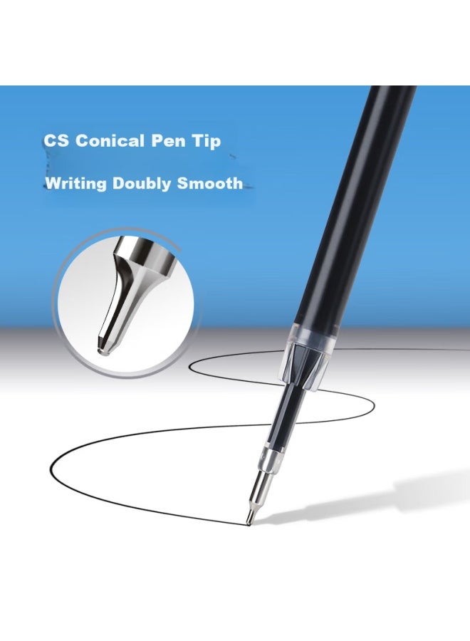 BAOKE Ps2790 Push-button Neutral Pen Refill 0.5mm Black Ink Pen Signature Pen Replacement Core Cs Conical Pen Tip 12pcs/box - Image 3