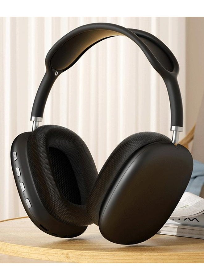 P9 Air Max P9 Bluetooth Headphones Over Ear Black  - Image 2