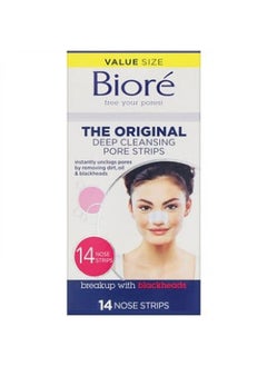 Biore Biore The Original Deep Cleansing Pore Strips 14 Nose Strips 