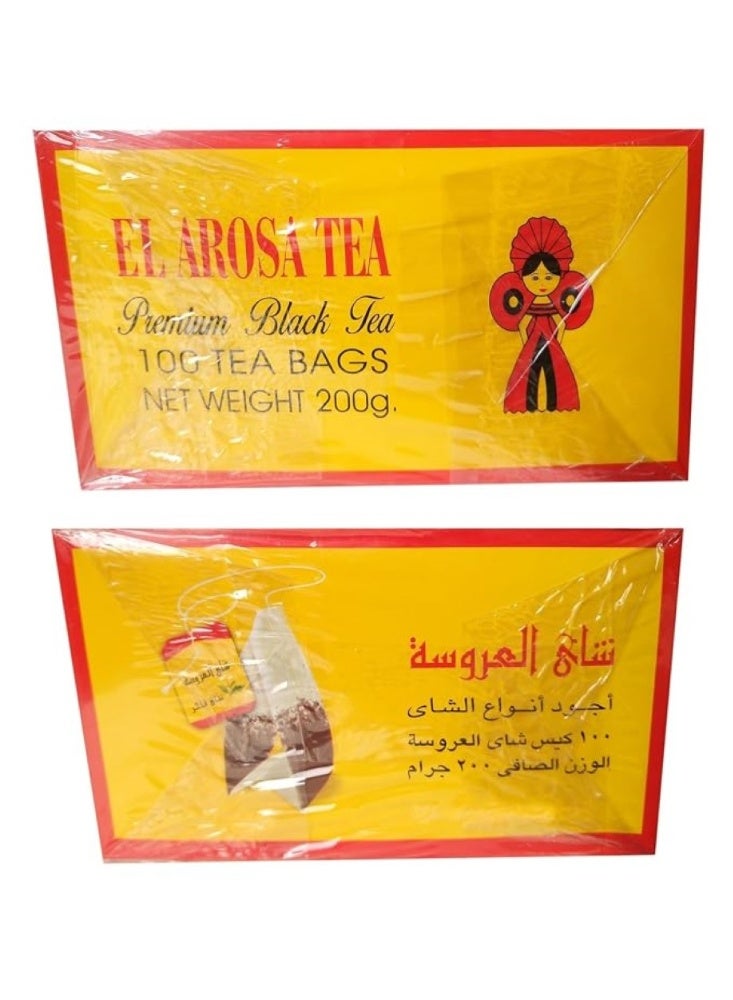العروسة شاي أسود ١٠٠ كيس - Image 3