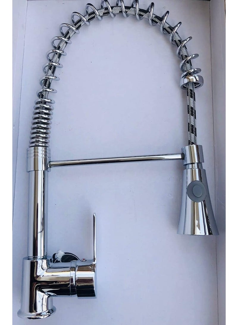 Shams brass kitchen mixer 1*1 - Image 1