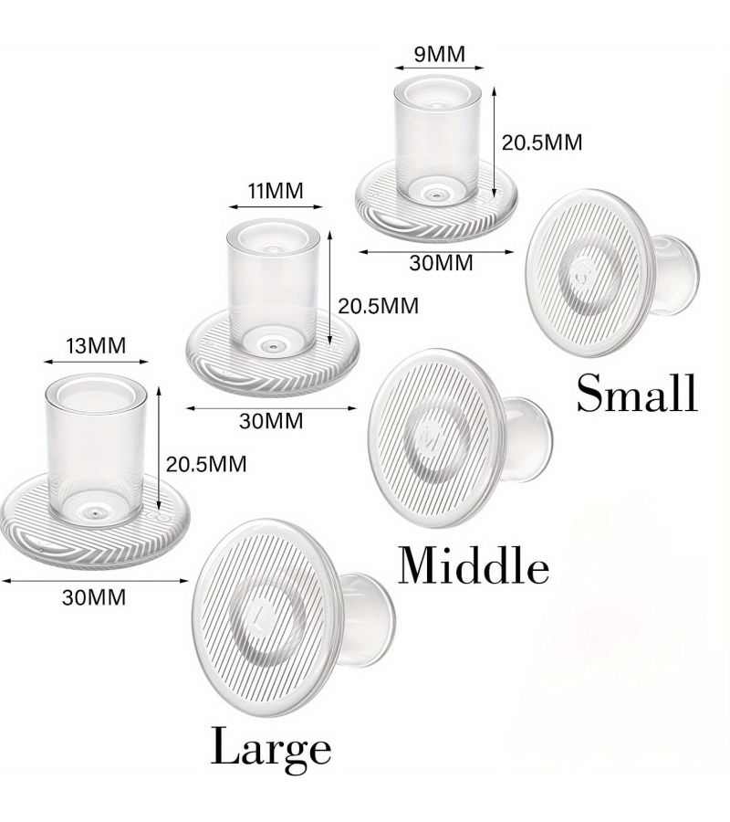 60pcs Plastic High Heel Protectors With Mufflers Three Sizes Stop Sinking Grass Gravel - Image 2