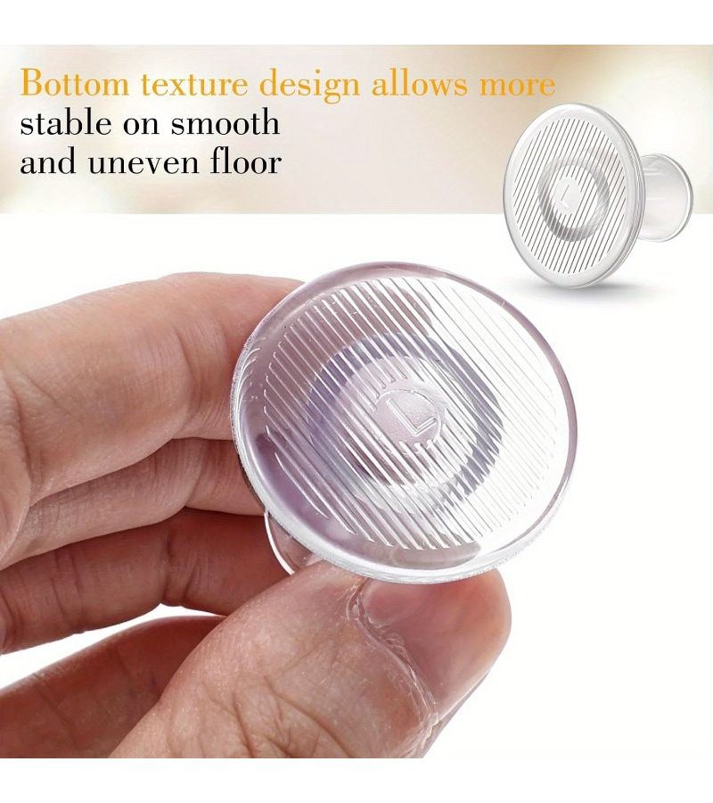 60pcs Plastic High Heel Protectors With Mufflers Three Sizes Stop Sinking Grass Gravel - Image 3