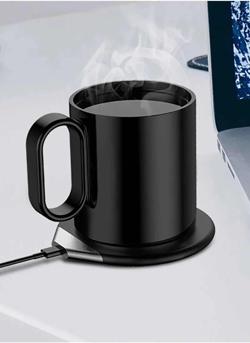 Hans Larsen CRIVITS - Smart Mug Warmer with Wireless Charger - Black