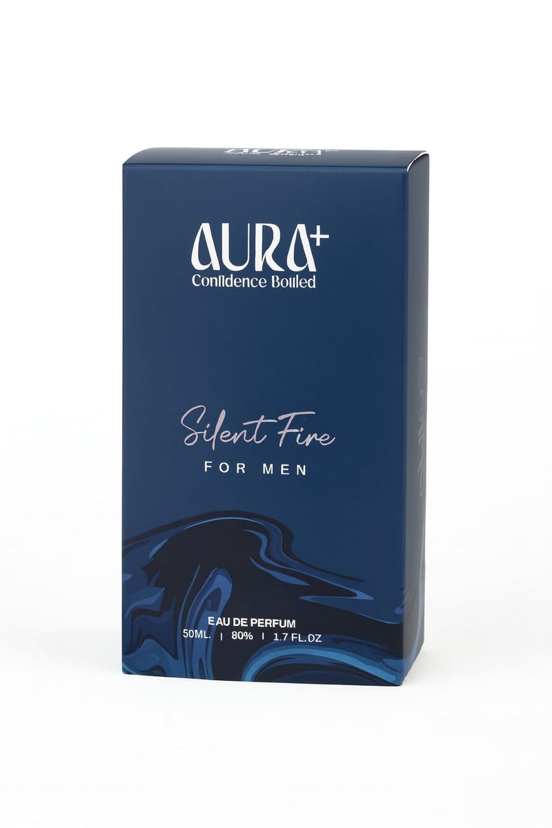 AURA PLUS Silent Fire Perfume for Men 50ml | Oriental Woody Fragrance | Long-Lasting Eau de Parfum | Ideal for Formal Events & Exotic Adventures AURA PLUS Silent Fire Perfume for Men 50ml | Oriental Woody Fragrance | Long-Lasting Eau de Parfum | Ideal for Formal Events & Exotic Adventures - Image 3