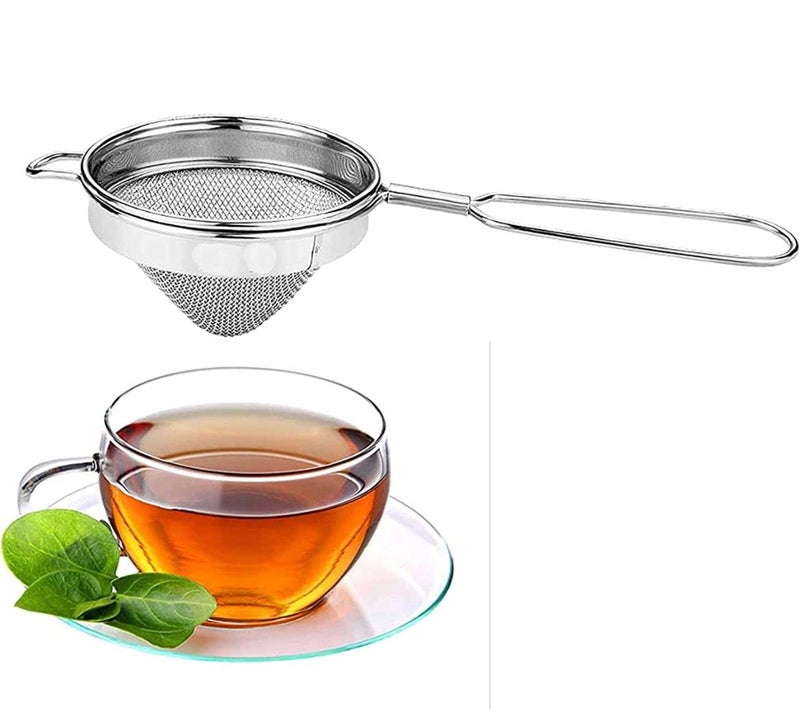 Chokshi Empressa Chokshi Empressa Stainless Steel Tea Strainer conical Chalni 18 cm Silver S304 1  - Image 2