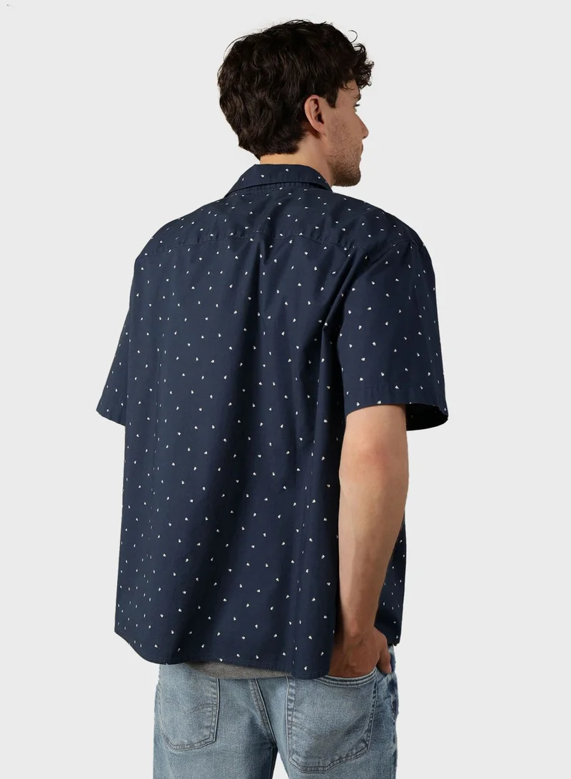 امريكان ايجل Printed Regular Fit Shirt