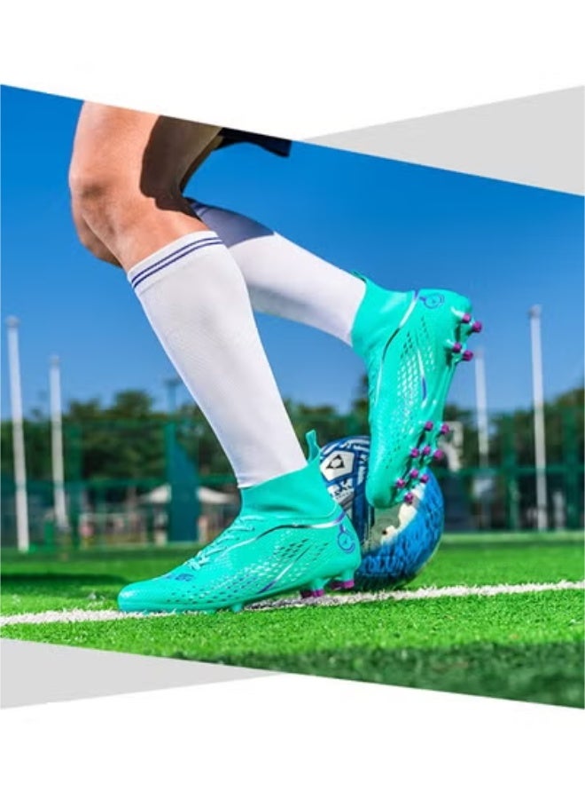 SKT Shiketro Men's and Women's Soccer Shoes, Low Top Artificial Turf Training Shoes - Image 4