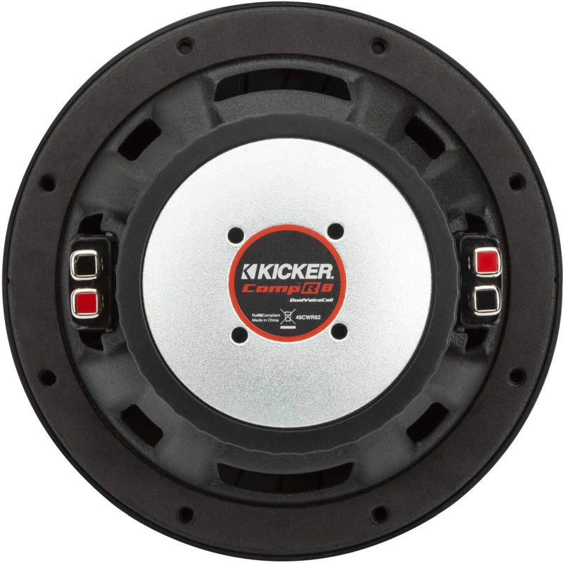 KICKER 48CWR84 CompR 8" Subwoofer, DVC, 4-ohm - Image 2