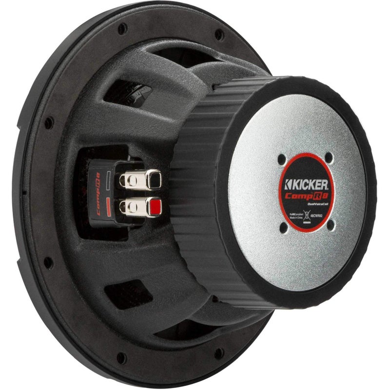 KICKER 48CWR84 CompR 8" Subwoofer, DVC, 4-ohm - Image 4