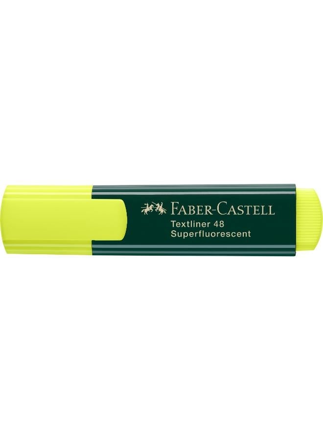 FABER-CASTELL عبوة من 2 قلم تمييز FC 48 أصفر - Image 2