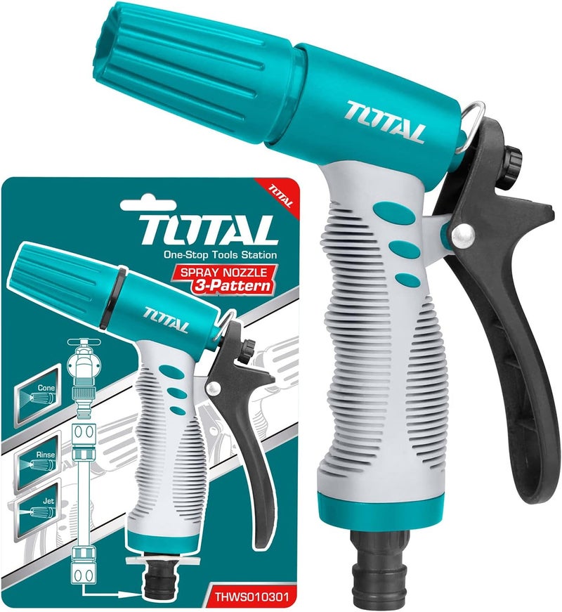 Total Plastic Trigger Nozzle - Teal White - Image 1