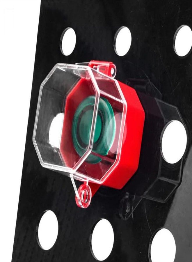 Hdtyyln 1Pc Emergency Stop Protection Cover, Small Push Button Cover, Transparent Button Switch Cover, Push Start Button Cover, Stop Switch Box Cover, Box Type - Image 2