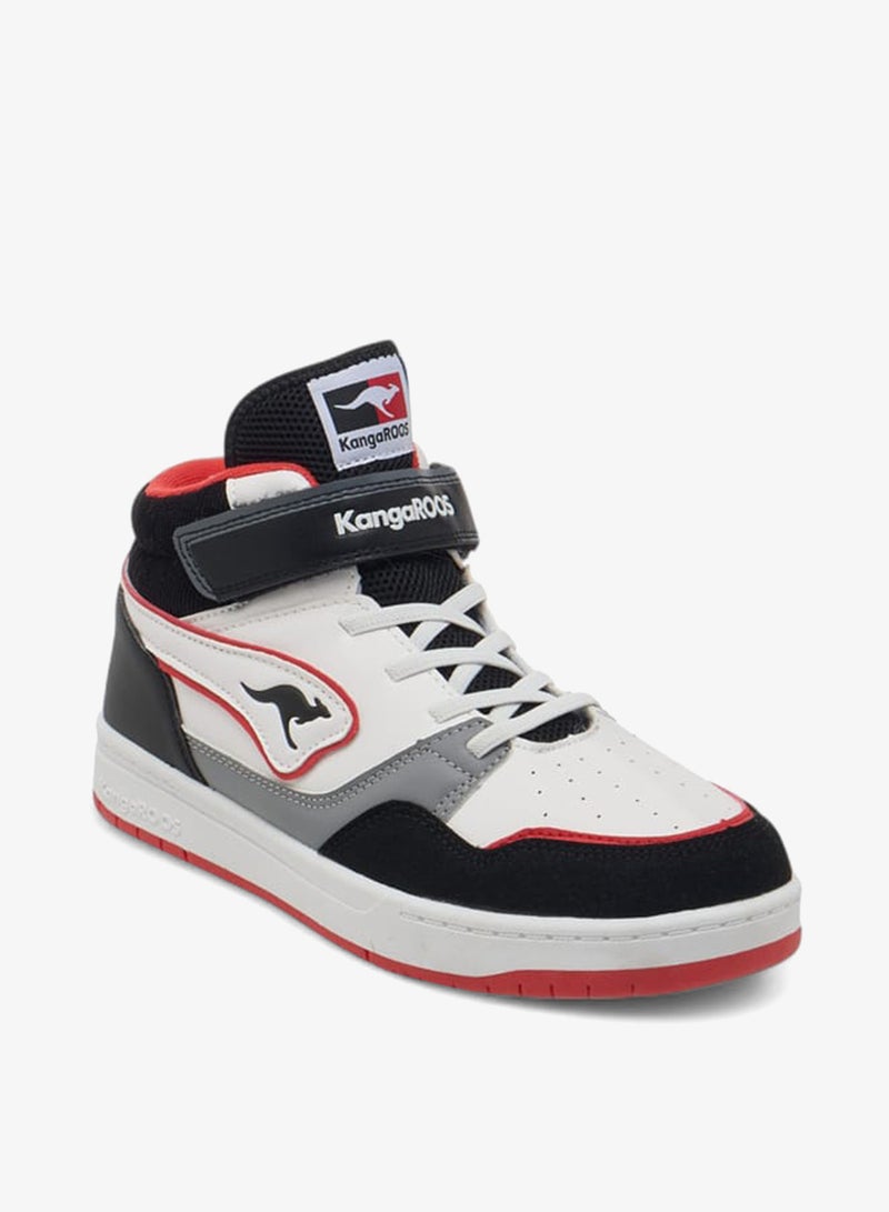 كانغاروس أحذية رياضية نسائية بشعار وحزام لاصق - Image 1