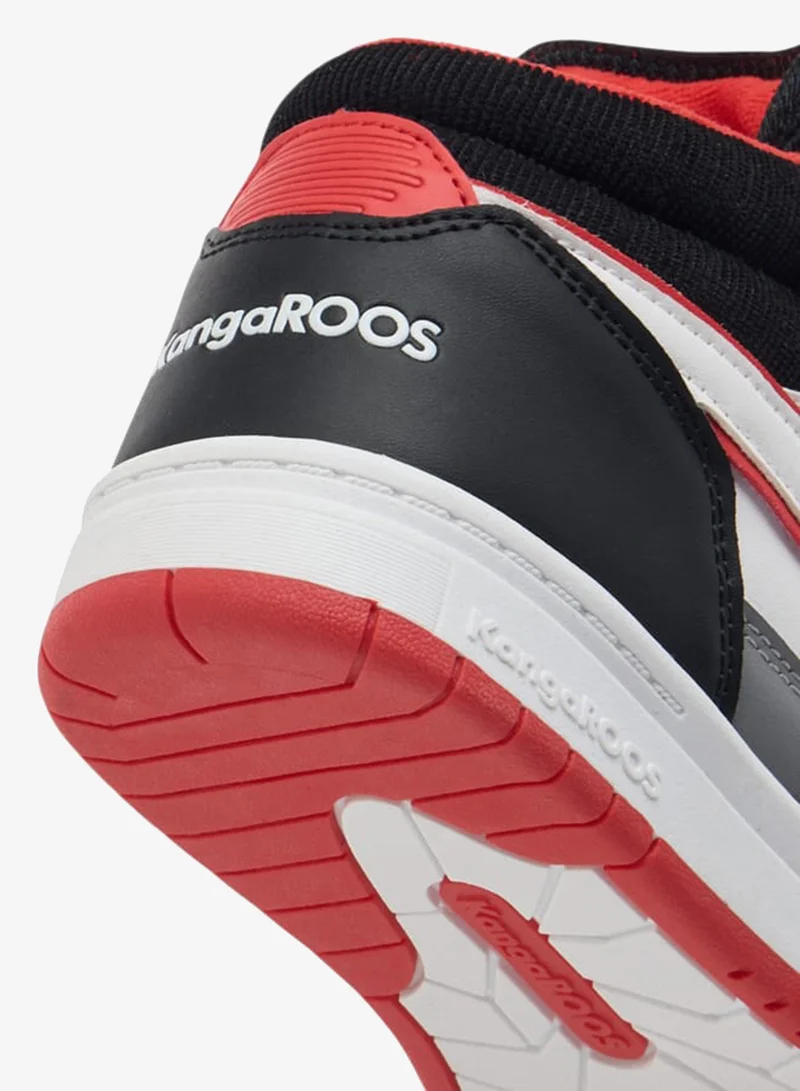 kangaROOS BLACK Women's Logo Detail Sports Shoes with Hook and Loop Closure for Women | Best Price UAE