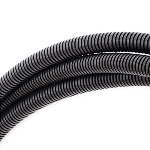 ZhiYo 20FT 5/8" Wire Loom Split Tubing Auto Wire Conduit Flexible Cover - Image 2